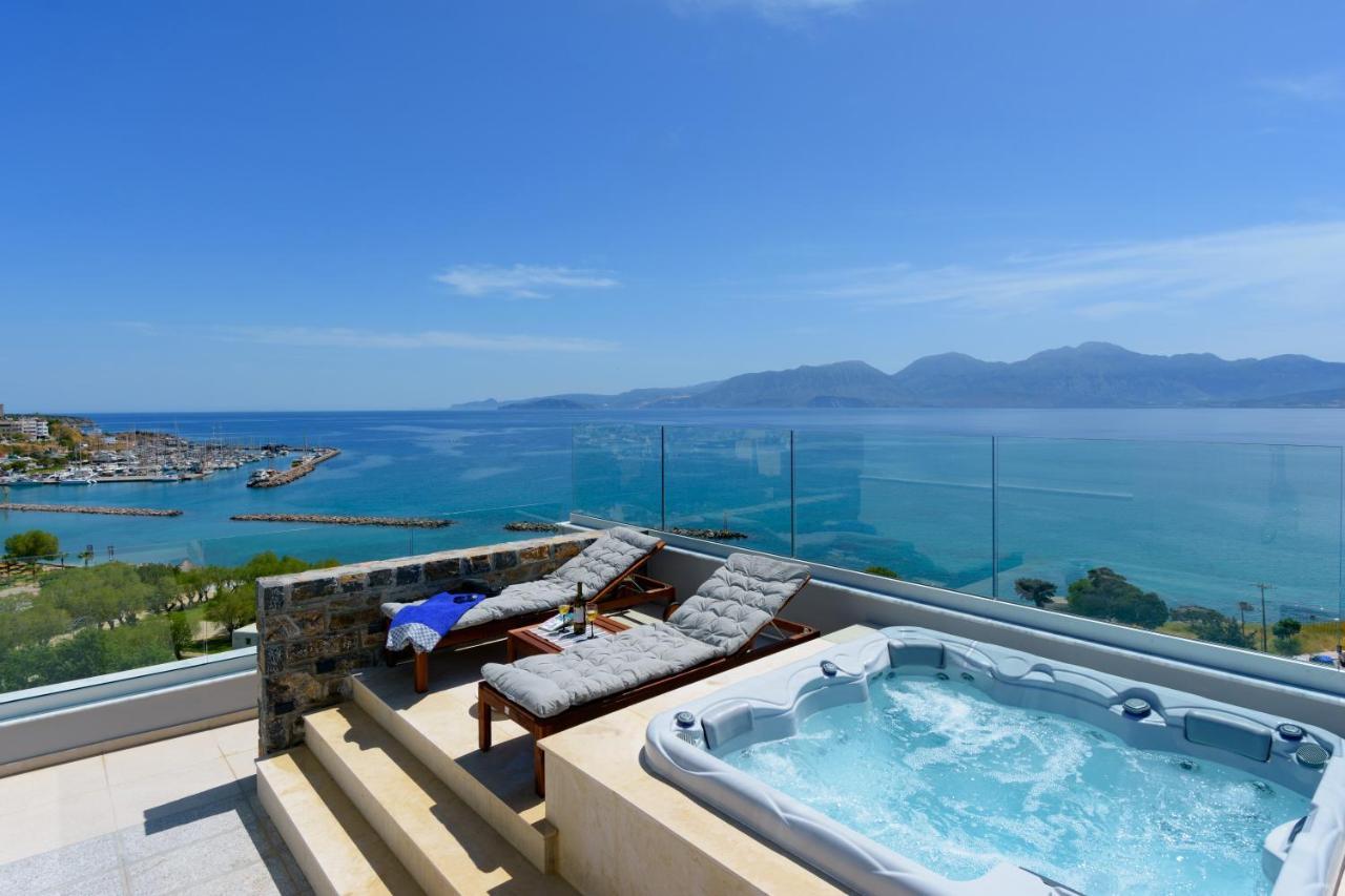 Indigo Luxury Apartment 圣尼古拉奥斯 外观 照片