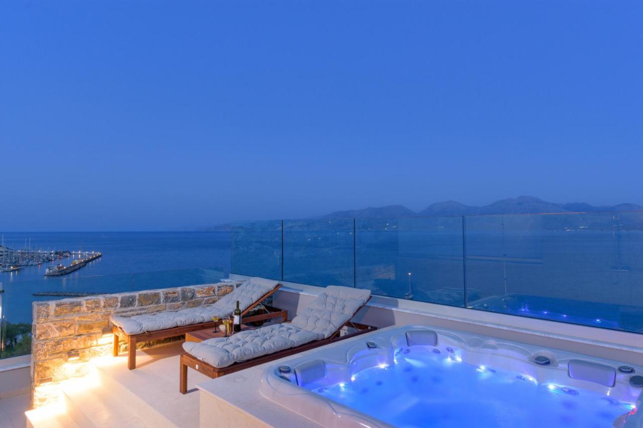 Indigo Luxury Apartment 圣尼古拉奥斯 外观 照片